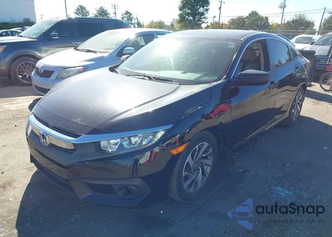 2018 Honda Civic Ex из США, поврежденный, VIN 19XFC2F8XJE028374